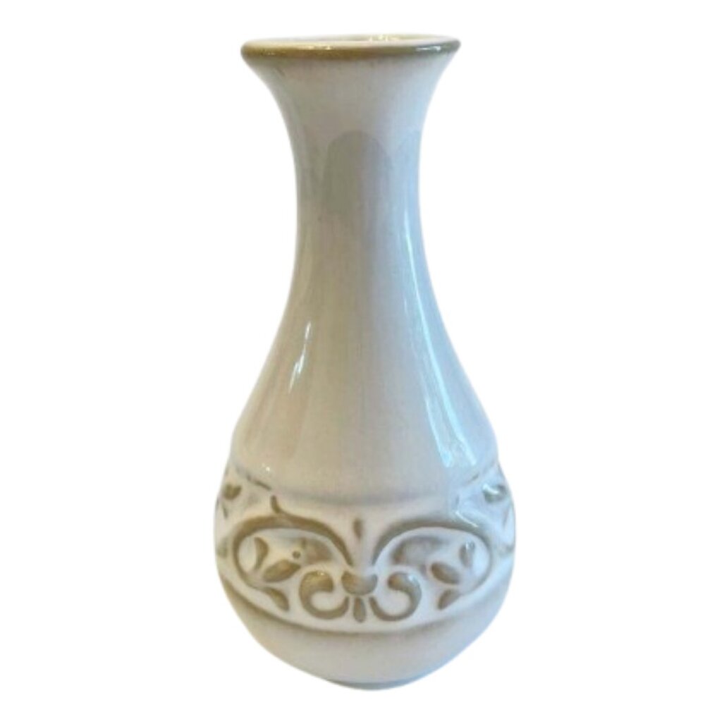 Studio Art Pottery Bud Flower Vase Small